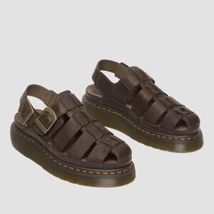 Dr.Martens WRENLIE GRIZZLY LEATHER FISHERMAN SANDALS